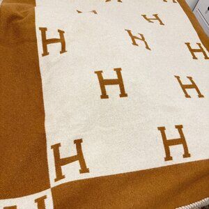 Hermes throw blanket